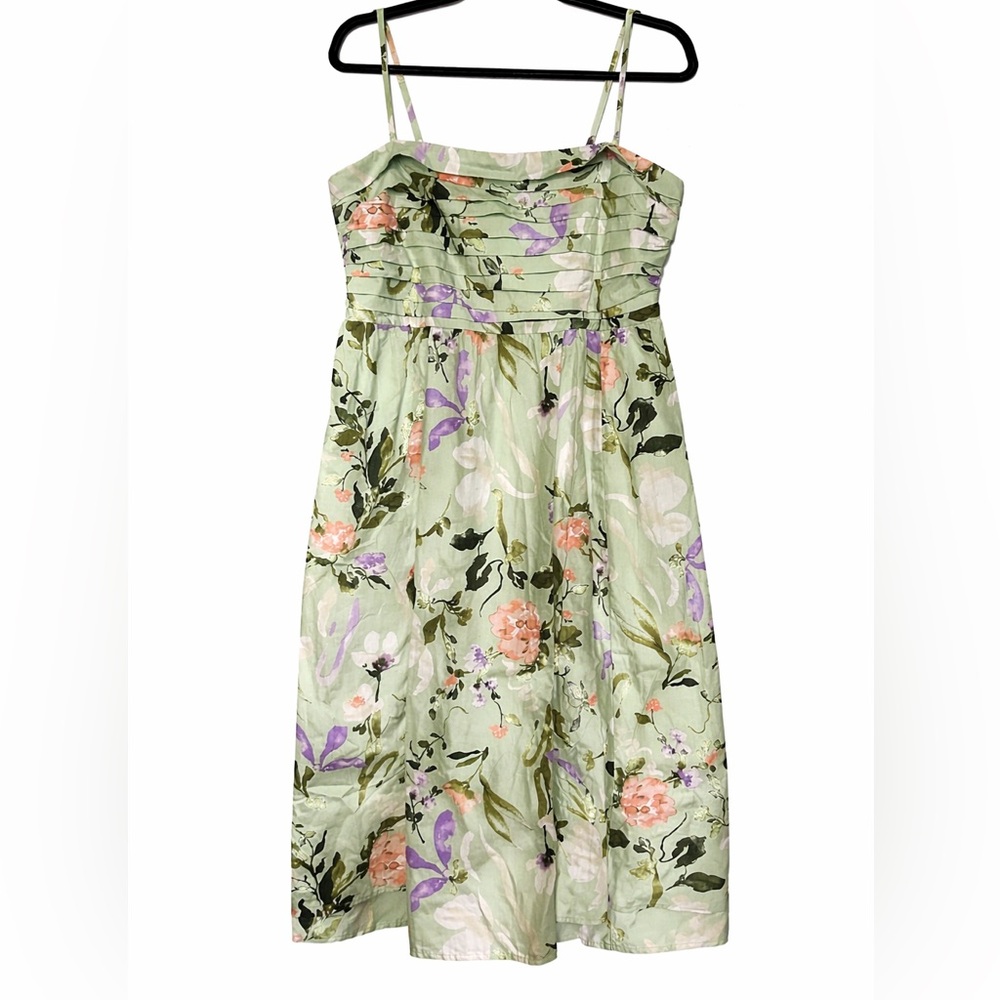 Abercrombie & Fitch Floral Maxi Dress - Green and Pink